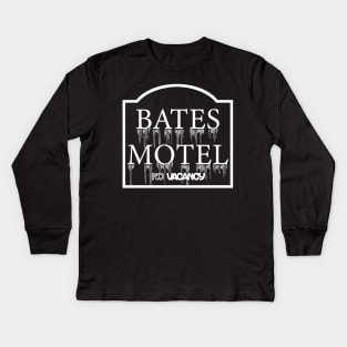 Bates Motel Kids Long Sleeve T-Shirt